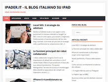 Tablet Screenshot of ipader.it